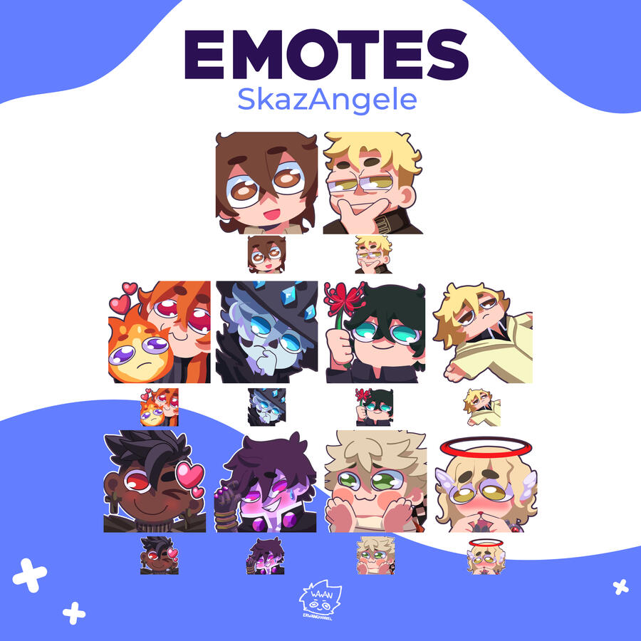 Emotes SkazAngele [commission]