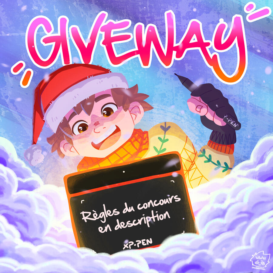 XPPEN giveway noël