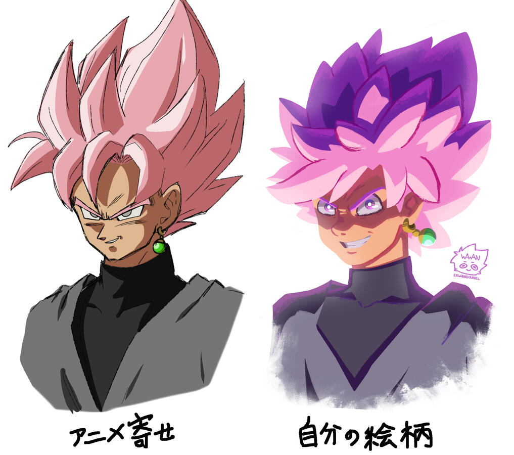 black goku rosé [redraw]
