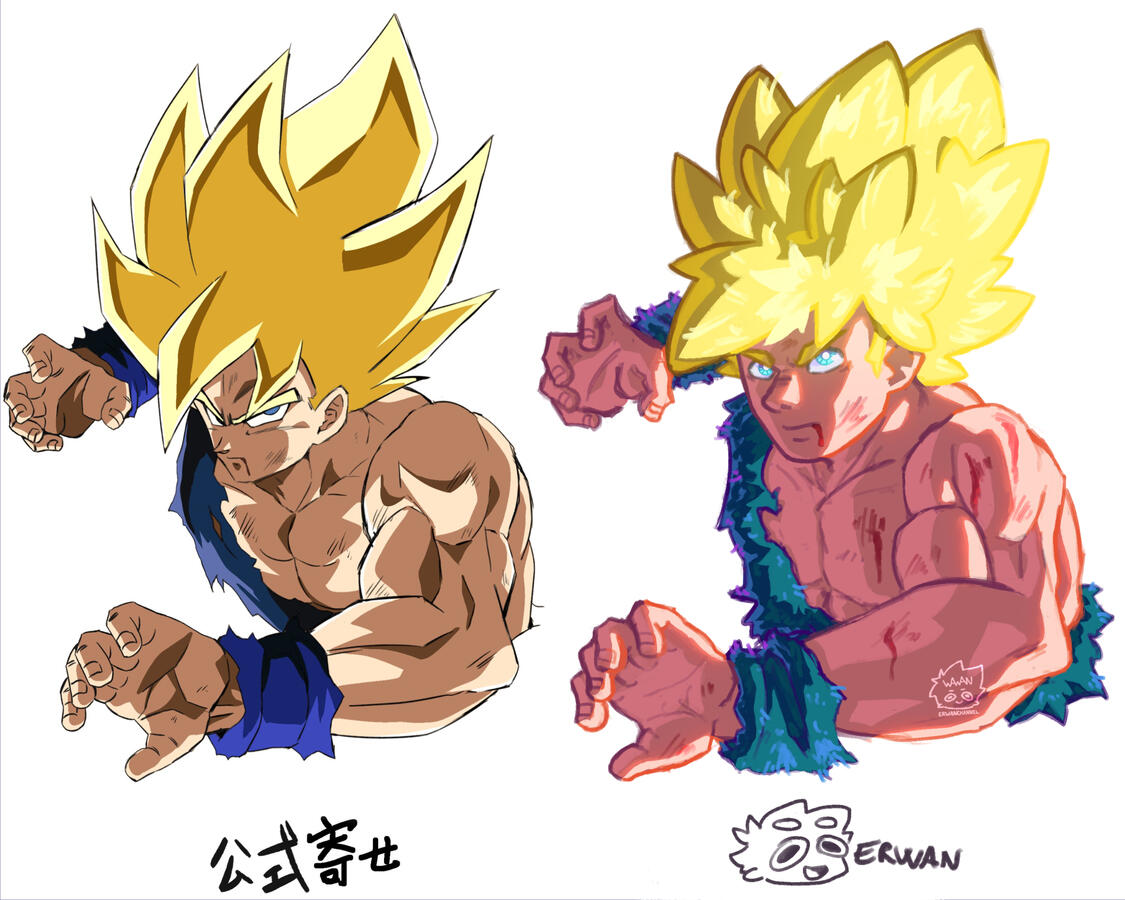 Goku SSJ [redraw]