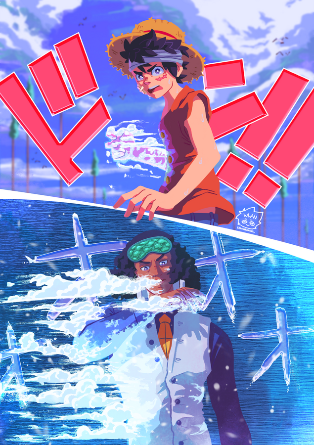 luffy x kizaru