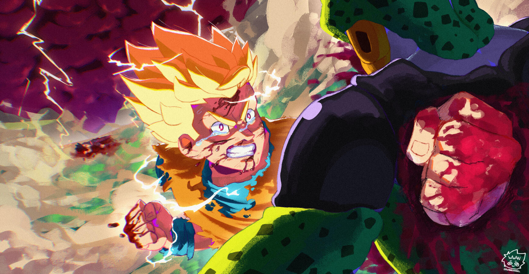 WHAT IF GOKU VS CELL